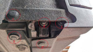 Fisker Ocean - Aeroflap Rear Wheel Deflector Conversion Kit - photo 2