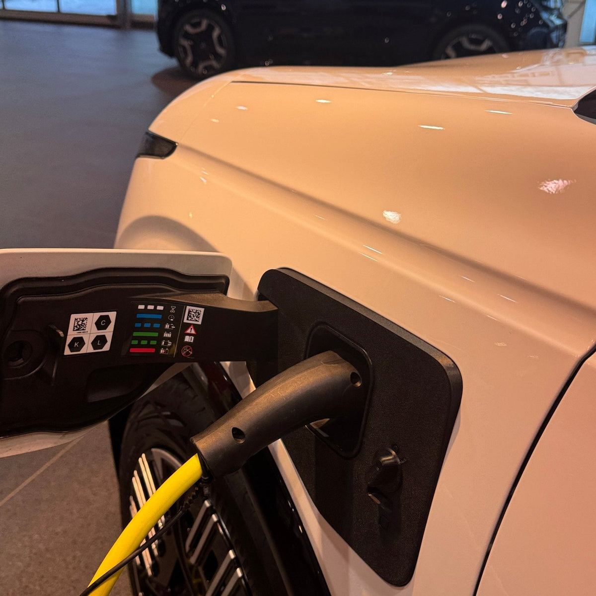 Nissan Micra - Weather and Snow Cover for Charging Port
