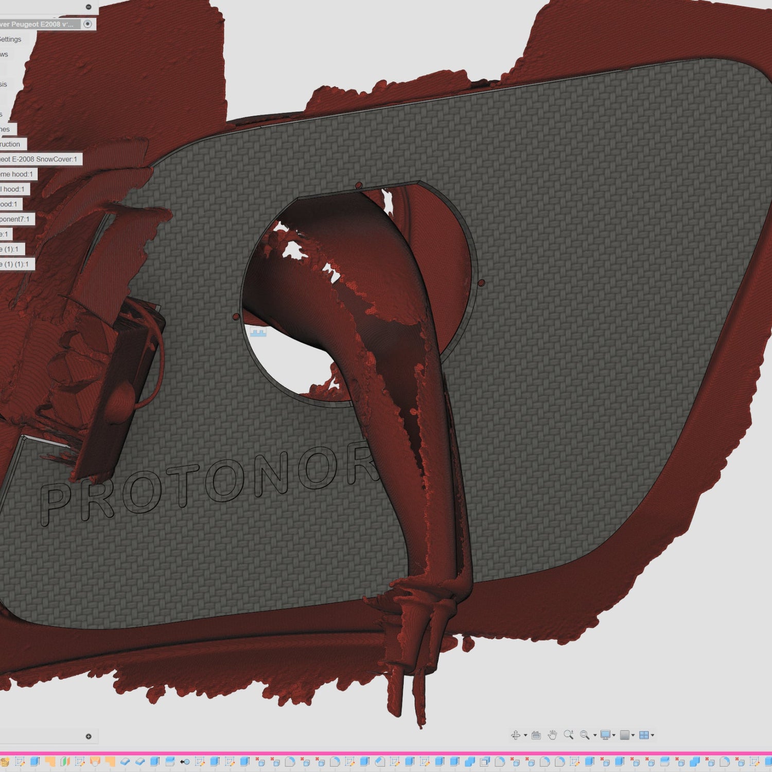 Peugeot E-2008 - Weather and Snow Cover for Charging Port - photo 2