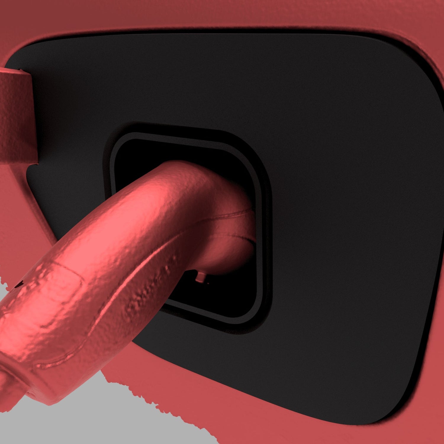 Volvo V60 hybrid - Weather and Snow Cover for Charging Port